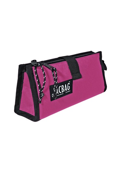 Jacbag Twın Case Pro-iki Bölmeli Masa Üstü Kalem Kutusu Twin-pembe renkli