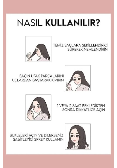 Büro Ev Ofis Kişisel Saç Bakımı İçin 6parça Şekillendirme Bugidi Seti