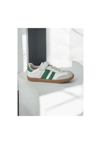 Pepino Çocuk Ortapedik Krep Kaymaz Taban Ince Taban Bounce Taban Sneaker Spor Ayakkabısı Beyaz Pembe