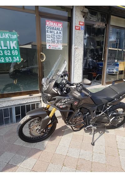 16-19 Honda Africa Twin Crf1000 Uzun Cam Zeus Şeffaf 58cm 4mm