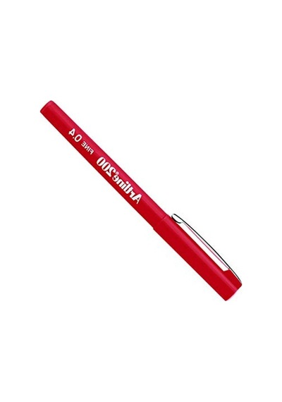 Kırmızı 0.4 Mm Keçe Uçlu Yazı Kalemi