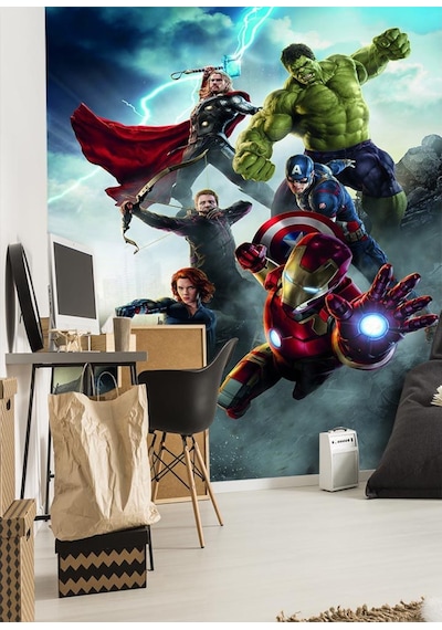 Avengers Çocuk Odası Duvar Kağıdı (397455279)