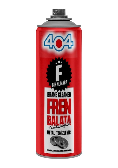 404 F1 Profesyonel Fren Balata Temizleyici 500 Ml