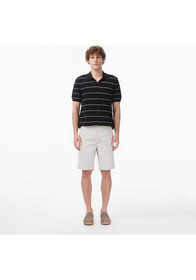Nautica Erkek Siyah Regular Fit Kısa Kollu Çizgili Trikoçizgilis65119t