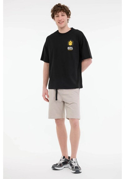 Lumberjack Ml Star 11otd1-27 5fx Siyah Erkek T-shirt 101948236 Siyah