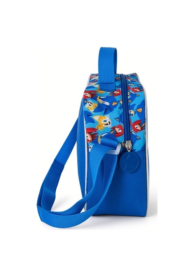 Sonic Beslenme Çantası Çocuk Öğrenci Okul Yemek Çantası Günlük Okul Kullanımı 23x20x10 Cm Çok Renkli