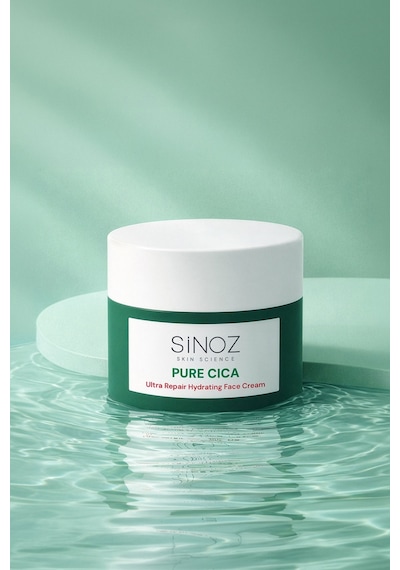 Sinoz Pure Cica Tahriş Olmuş Hasarlı Ciltlere Özel Bakım Kremi 50 ML