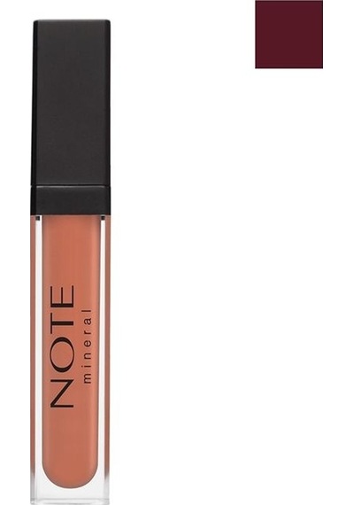 Note Cosmetics Mineral Lipgloss Yarı Mat Bitişli 06 Blackberry 8