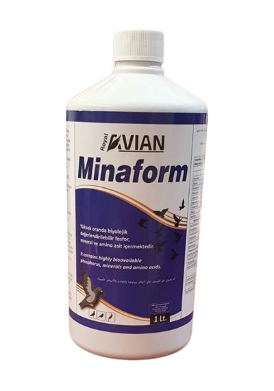 Royal Minaform Kafes Kuşlarında Kabuk Ve Fosfor Desteği 1 L