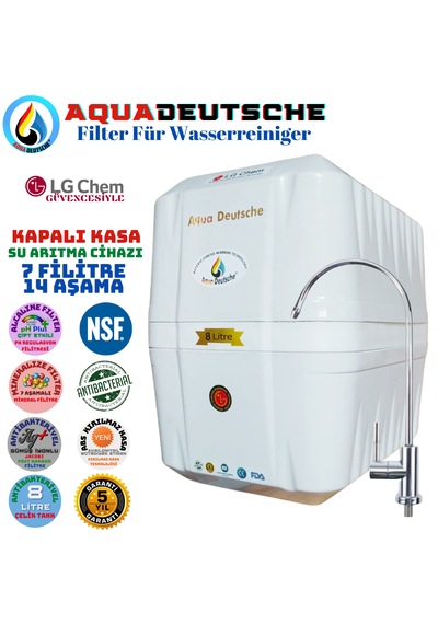 Elegance Bey 7 Filitre 14 Aşama 8 Litre Alkali Mineral Ve Jakobi