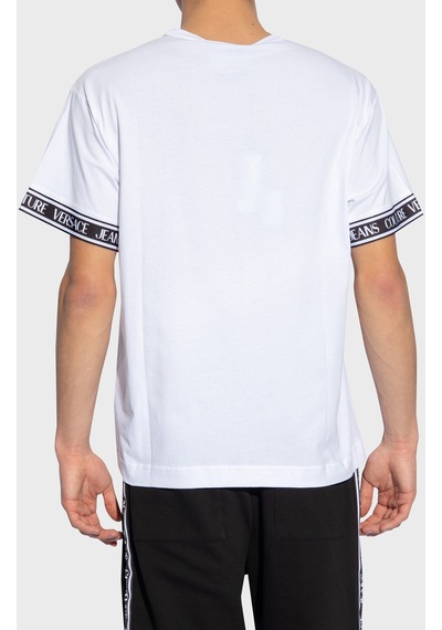 Versace Jeans Couture Erkek T Shirt 76gahc06 Cj01c 003 Beyaz