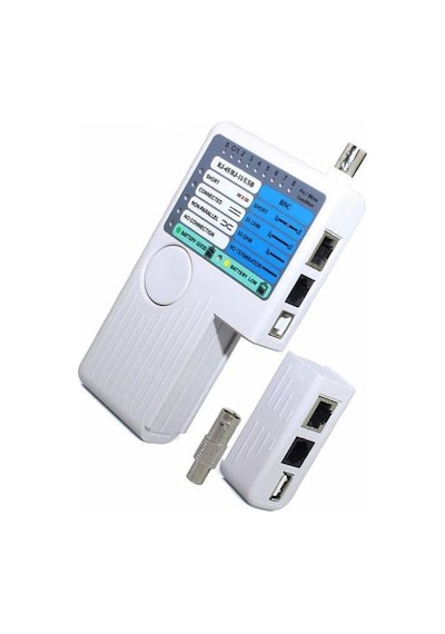 Kablo Test Cihazı Usb+Bnc+Rj45+Rj11 Remote Cable Tester