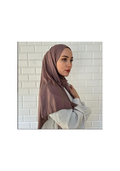 Ardün Hijab Kahverengi Luxury Penye Şal Kahverengi - 665601918 Kahverengi