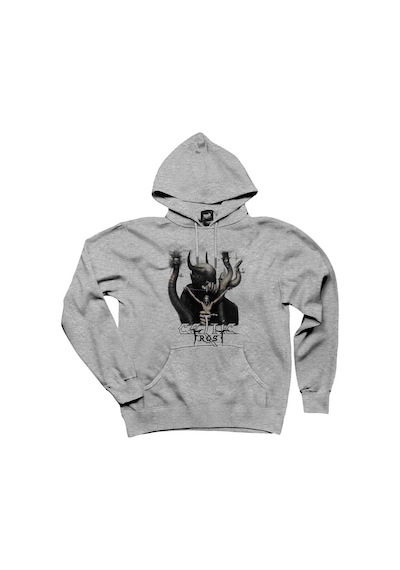 Celtic Frost To Mega Therion Gri Kapşonlu Sweatshirt Hoodie Gri