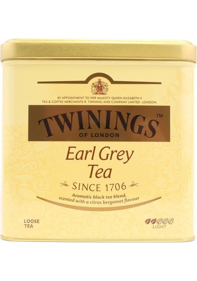 Twinings Classics Earl Grey Bergamot Aromalı Siyah Dökme Çay Teneke 500 G