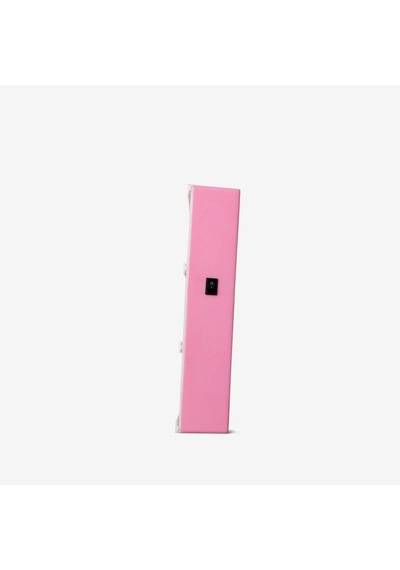 Flying Tiger Pembe Çerçeveli Ve Harfli A4 Led Işıklı Pano 21 29,7 Cm