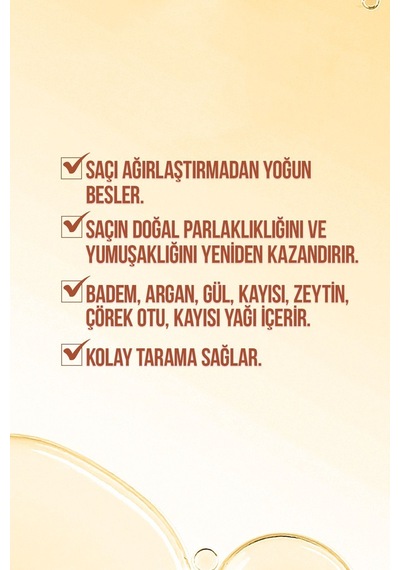 Besleyici Bakım Saç Kremi 3x250 Ml - 7 Besleyici Yağ 3 Adet