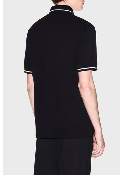 Armani Exchange Erkek Polo Xm002356 Af13026 Uc001 Siyah Siyah