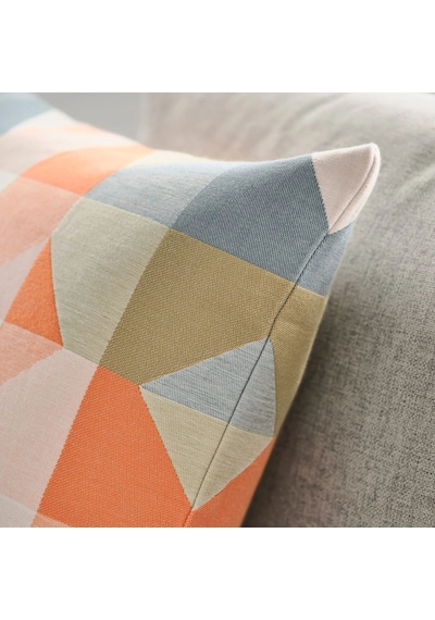 Ikea Svartho Yastık Kılıfı 50 X 50 Cm Açık Bej - Turuncu - Mavi Çok Renkli