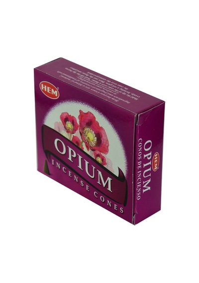 Hem Haşhaş Kokulu 10 Konik Tütsü Opium
