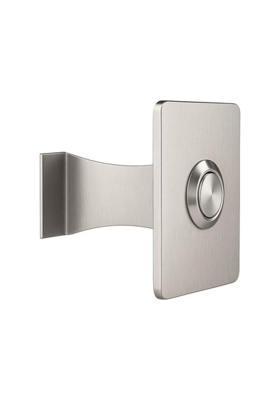 Lockway Paslanmaz 304 Kare Zil Butonu 70x70mm