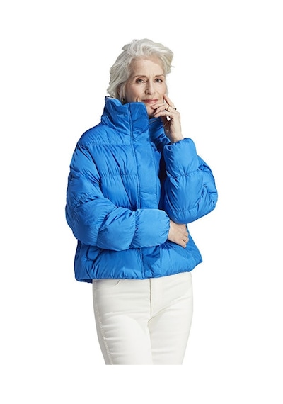 Adidas Short Vegan Jkt Kadın Günlük Vegan Dolgulu Mont Ij8234 Mavi