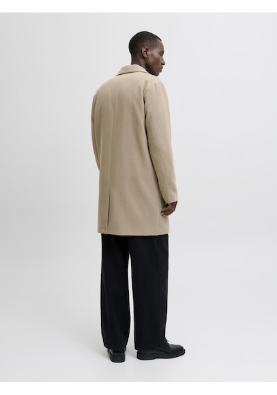 Jack&jones Essentıals Erkek Spread Yaka Palto - Harris - 12288145 Greige Jack&jones Essentıals Erkek Spread Yaka Palto - Harris - 12288145 Greige