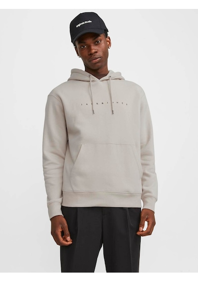 Jack & Jones Jjestar Jj Sweat Hood Noos 12233972 Taş 001