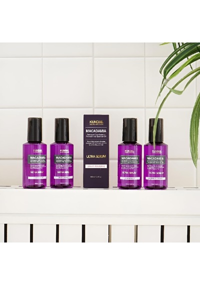 Yıpranmış Kuru Saçları Parlatan Onarıcı Serum Macadamia Ultra Hair Serum 100ml Amber Vanilla Diğer