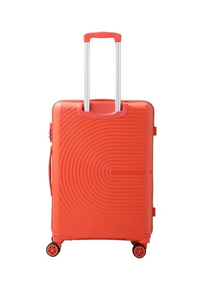 Mçs 3lü Set Kırılmaz Silikon Seyahat Valizi Bavulu V374 Mercan