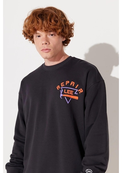 Lee Bisiklet Yaka Erkek Sweat L232282003 001