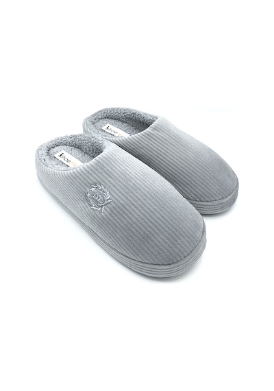 Shoemio Bogart Erkek Ev Terliği Gri