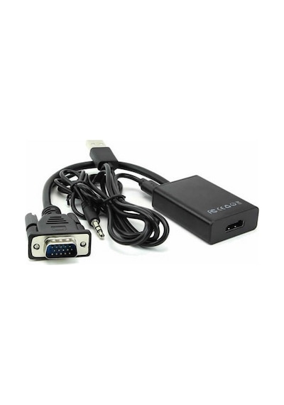 Net-x Nt-168 Vga To Hdmı + Audio Ses Çevirici Adaptör