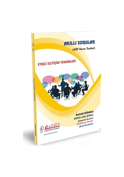 İlkumut Yayınları - Etkili İletişim Teknikleri - Konu Anlatımlı - Çözümlü Sorular