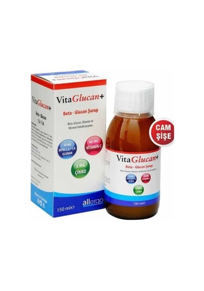 Allergo Vitaglucan Beta Glucan & C Vitamini Şurup