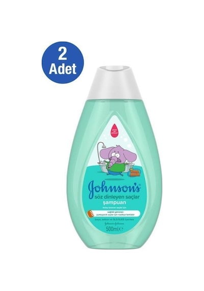 Johnsons Baby Söz Dinleyen Saçlar 500 ml Kral Şakir x 2 Adet