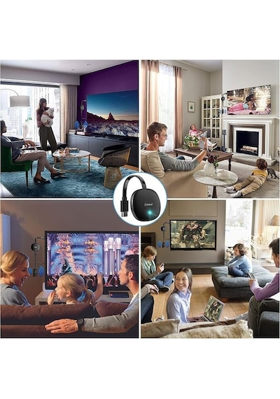 Mirascreen Kablosuz Görüntü Aktarıcı / Wireless Display Dongle Ve Wi-fi Anten Kablosu Seti