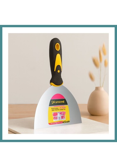 Trendexa 150 Mm Metal Spatula Fiber Saplı Mac Çok Renkli