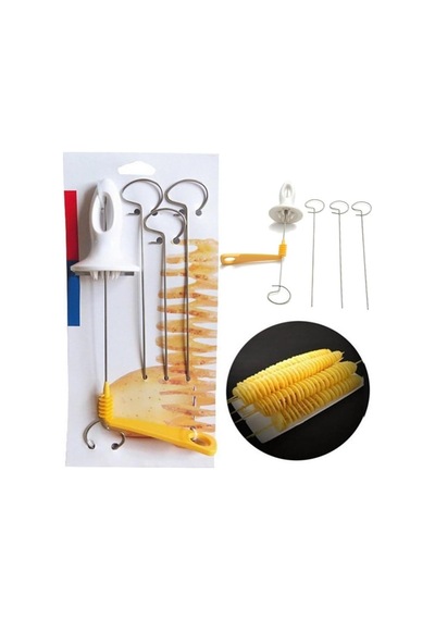 Evefix Çubukta Şekilli Twister Patates Cips Yapma Aparatı Aleti Diğer