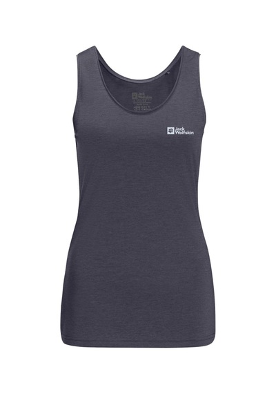 Jack Wolfskın Jack Wolfskin Crosstrail Tank Kadın Mavi Tişört 1388 Lacivert