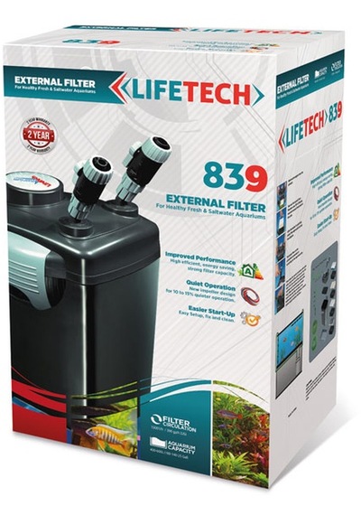 Gld-spt- Life Tech Dış Filtre Siyah Kova İçi Dolu 1500 Lh