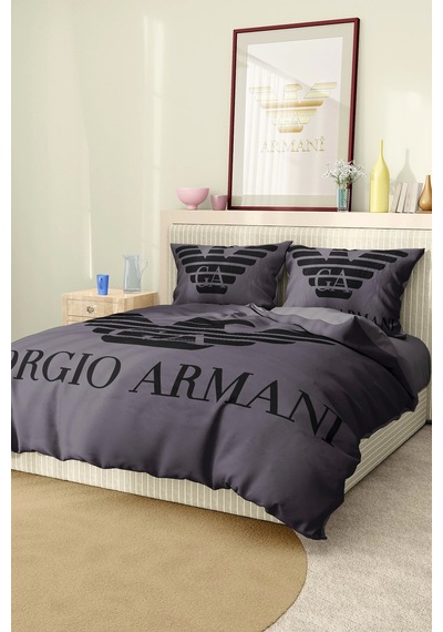 Marka Nevresim Takımı Çift Kişilik Pamuklu Saten Kumaş 6 Parça 3d Dijital Baskı Duvet Cover Set Renkli