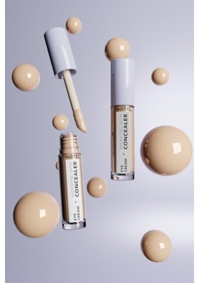 Pastel Eye Cream + Hydrating Satin Concealer - Göz Kremi + Göz Altı Kapatıcısı, 64 Medium Light, 4,3 Ml 00