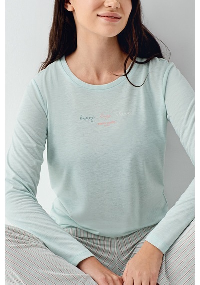 Pierre Cardin Kadın Yeşil Pijama Takımı Pc9050-s-v1 Yeşil
