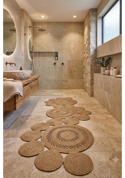 Villadia Home Textile Jüt Hasır Sarmal Kilim Yuvarlak Örgü Halı Yolluk Dekoratif Doğal Görünümlü Bohem Ev Kilimi Salon Balkon Oturma Yatak Mutfak Çocuk Odası 312bambu Villadia Home Textile Jüt Hasır Sarmal Kilim Yuvarlak Örgü Halı Yolluk Dekoratif Doğal Görünümlü Bohem Ev Kilimi Salon Balkon Oturma Yatak Mutfak Çocuk Odası 312bambu