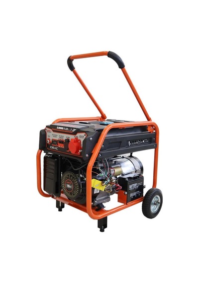 Orac Oj8000-3 Trifaze Benzinli Jeneratör 6.5 Kw Marşlı 15 Hp