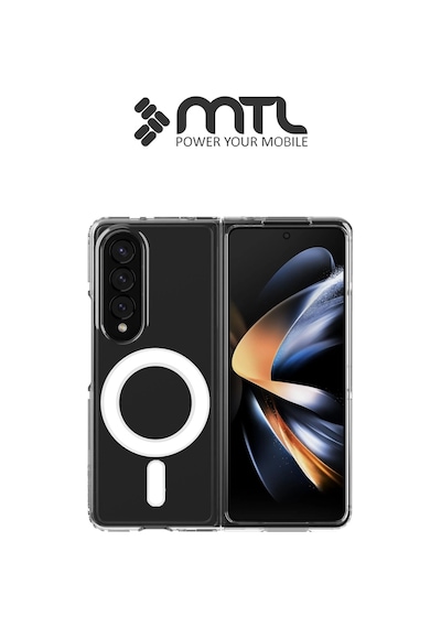 Samsung Z Fold 4 Şeffaf Magsafe Kılıf Mtl Safe