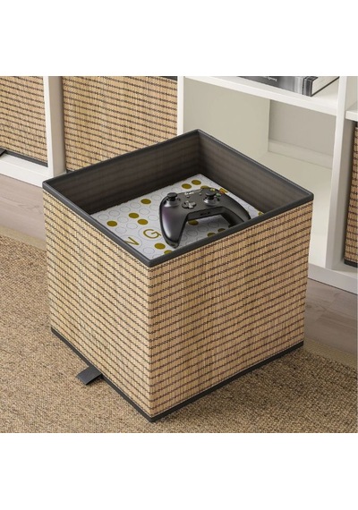 Ikea Gnabbas Deniz Sazı Saklama Sepeti 35 X 32 X 32 Cm Kahverengi