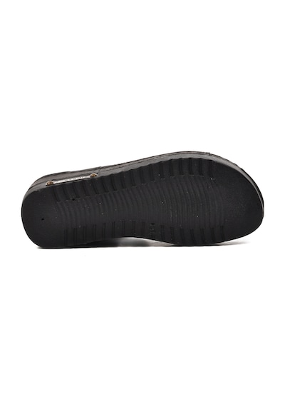Ayakmod 07-109rr Siyah Kadın Sandalet 001