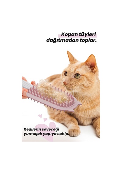 Silikon Kedi Köpek Tarağı Tüy Toplayıcı Tarak Kısa Tüylü Kediler İçin Tüy Toplama Fırçası Tarak Tek Renk 97385116